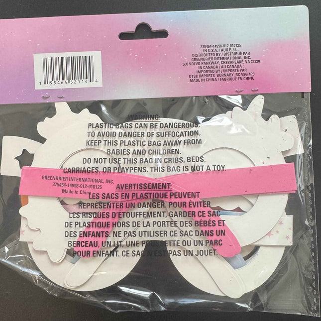 Party Unicorn Glasses for Magical Celebrations