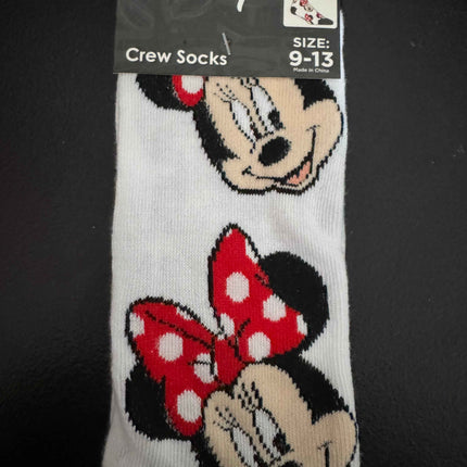 Minnie, mouse crew socks