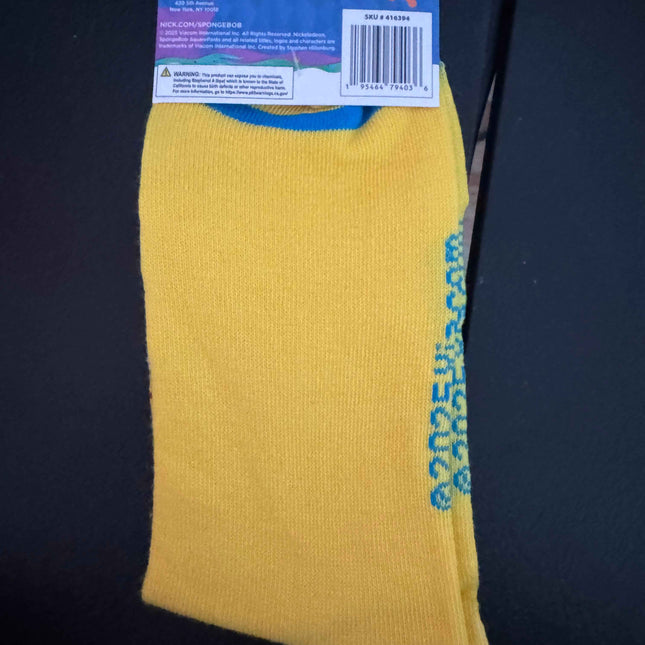 SpongeBob crew socks