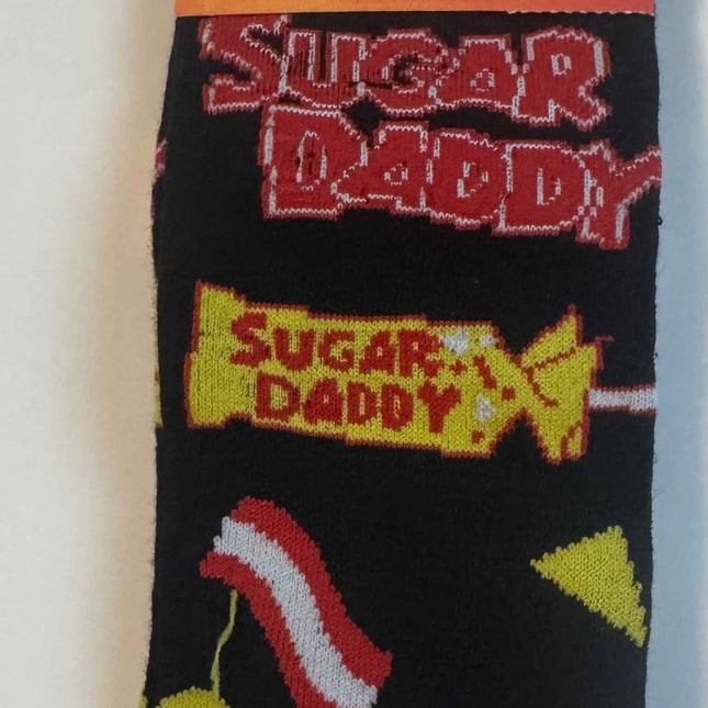 Sugar Daddy Socks Unisex Crew Cut - Men's Size 8-12, Women's Size 9-14