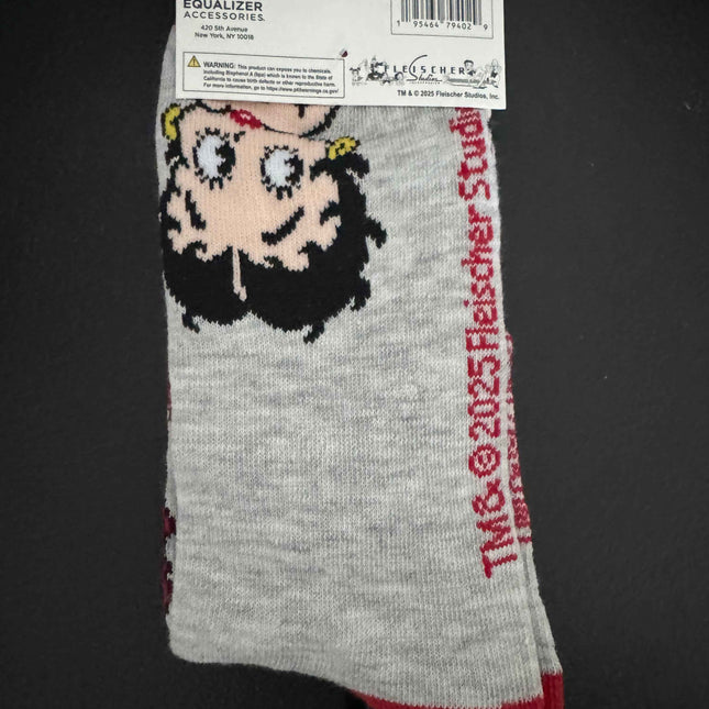 Betty boo crew socks
