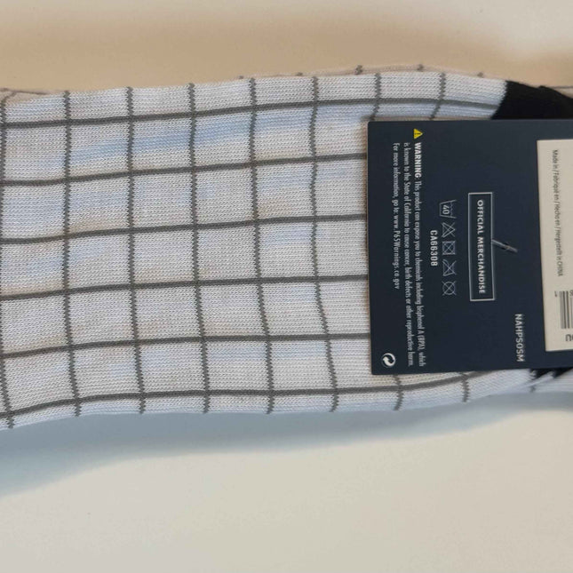 Space Series NASA Crew Socks for Unisex, Size 7-12