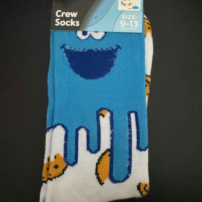 Cookie Monster crew socks