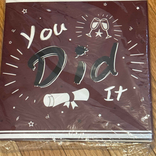 You did it graduation box