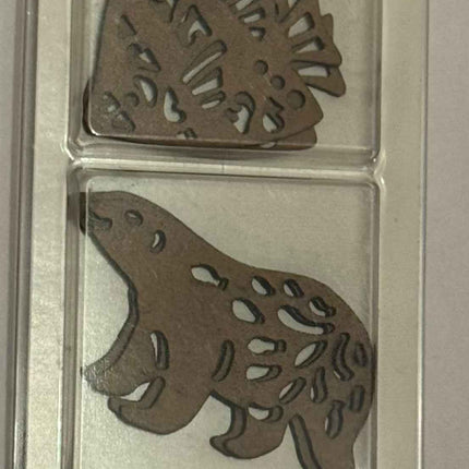 Laser cut craft icons ocean