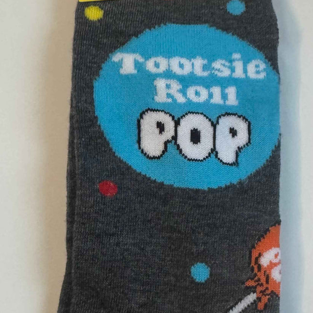 Tootsie Pop Socks Unisex Crew Cut for Men’s Size 8-12 and Women’s Size 9-14