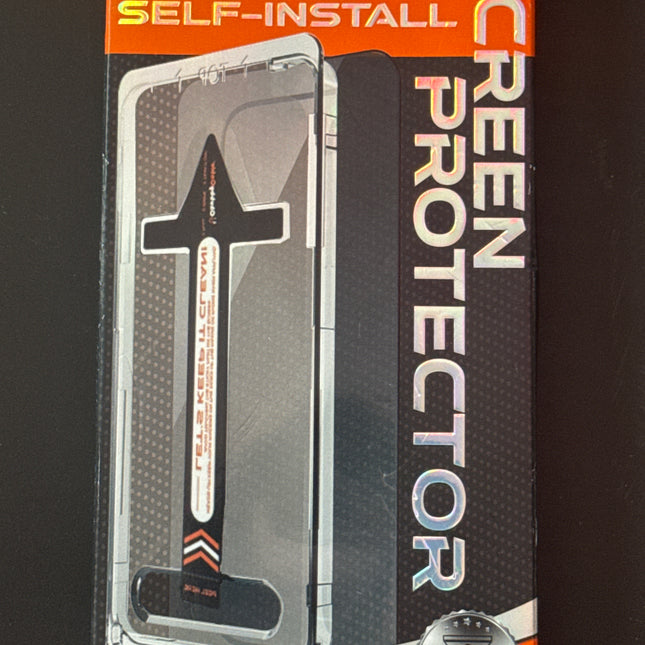 UltraGlass Unbreak Top 9H+ Glass for Samsung Galaxy S24 Ultra Privacy Screen Protector [Military Grade Shatterproof & Longest Durable] S24 Ultra Screen Protector Tempered Glass, 2 Pack [Black]