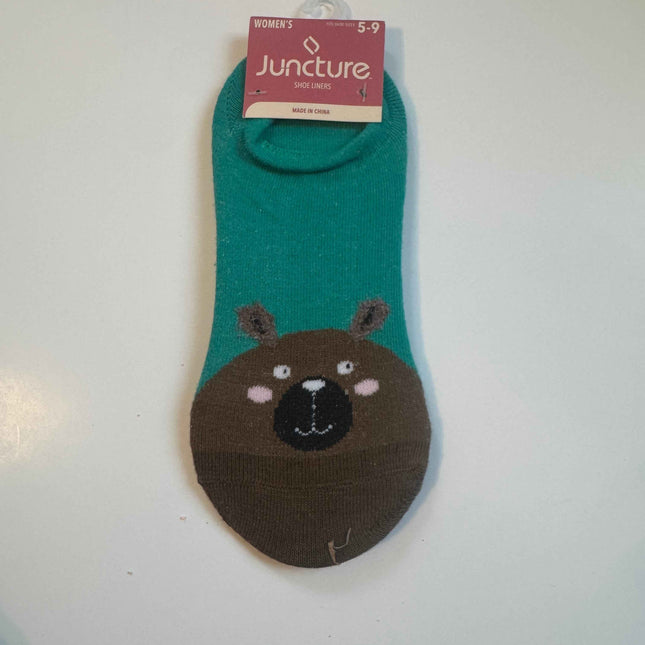 Juncture Women's Non-Slip Shoe Liner Socks Size 5-9 - Ultimate Comfort and Grip