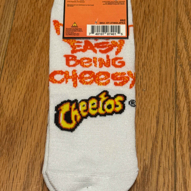 Cheetos ankle socks 2 pack one size fit most