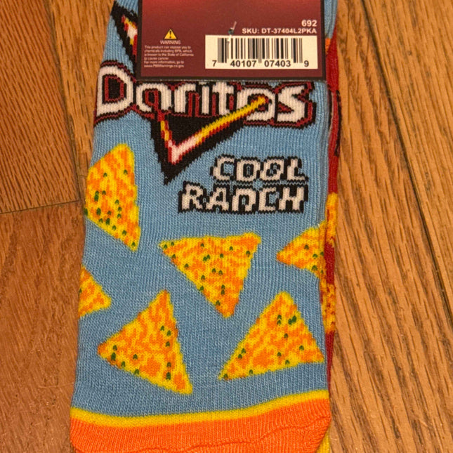 Dorito ankle socks. One size fits most 2Pac.