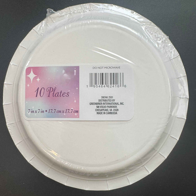 Once upon a Time party plates