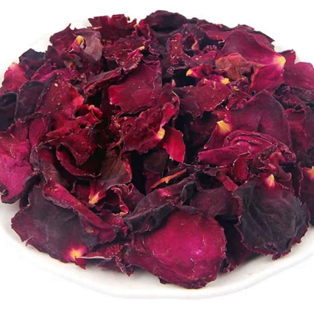Dried Red Rose Petals, Real Natural Dried Rose Petals 50g for Tea, Cake, Soap Making, Candle Making, Wedding, Confetti, DIY Crafts Edible