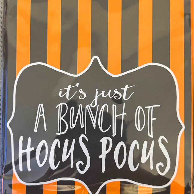 Black and Orange Halloween Bag for Spooky Celebrations