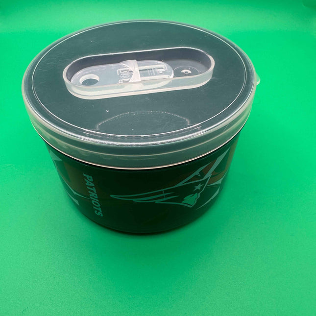 NFL New England Patriots Snack Container with Lid - 11.5oz/340ml