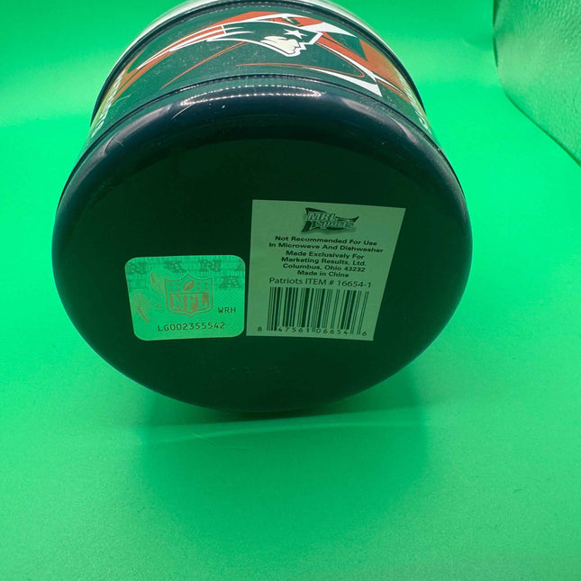 NFL New England Patriots Snack Container with Lid - 11.5oz/340ml