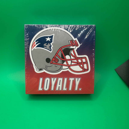 NFL New England Patriots Plaque - 4x4x1 Inches Official Team Décor