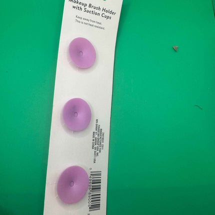 B.Color Makeup Brush Holder with Suction Cups for Ultimate Organization