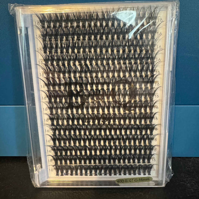 Fake eyelashes 280 piece 16 mm