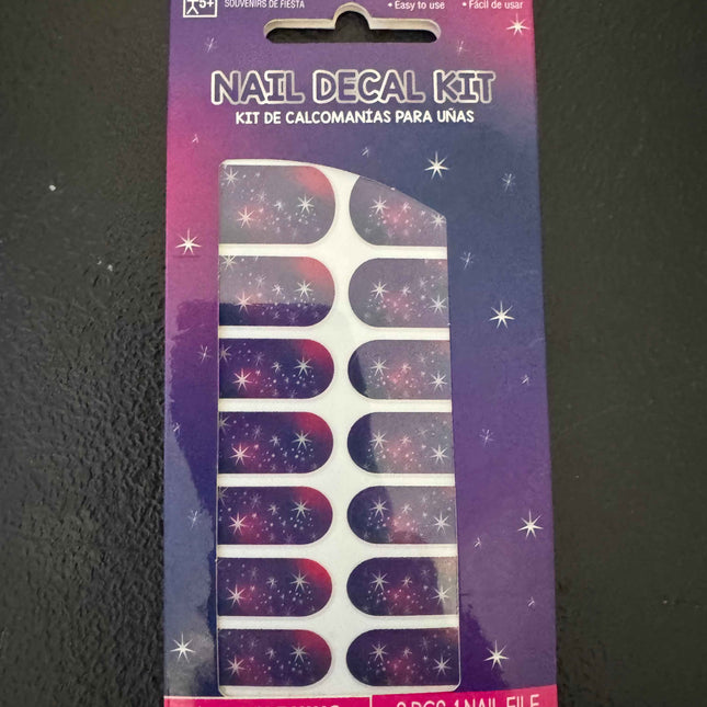Nail decal kit