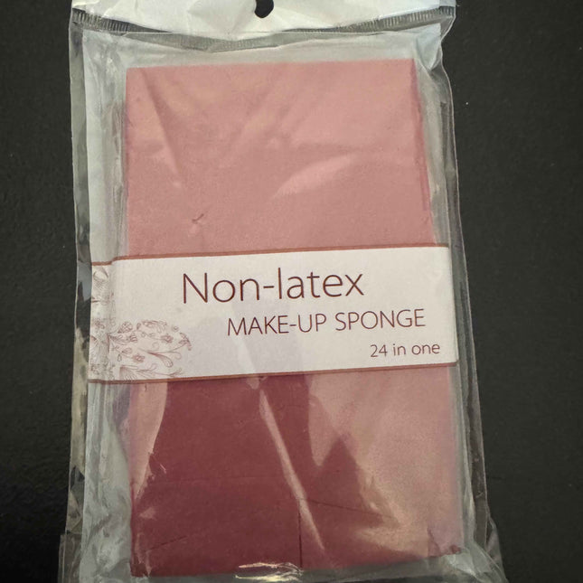 Non-latex make up sponges