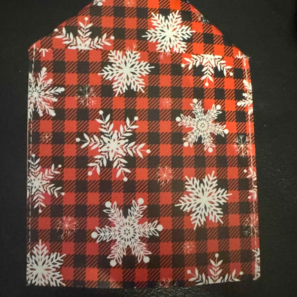 Square tissue box holder Christmas themed