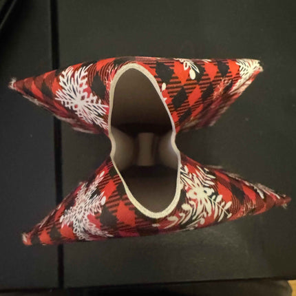 Square tissue box holder Christmas themed