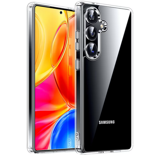 Samsung Galaxy S25 Plus Clear Case - Slim Fit, Lightweight, Shockproof & Anti-Scratch Protection for Comfortable Grip