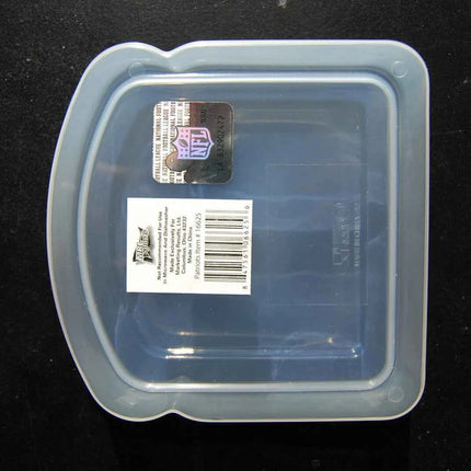 Official NFL New England Patriots Sandwich Container - Durable Plastic Lunch Box