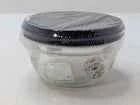 NFL New England Patriots Snack Containers 2 Pack - Official 6oz Plastic Snap Lid